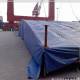 珠三角地区港口集装箱抗撕拉防雨涂层布 港口货物防水盖布