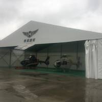 无人机维修机库大棚 飞机临时保养大篷 定制迷彩伪装帐篷